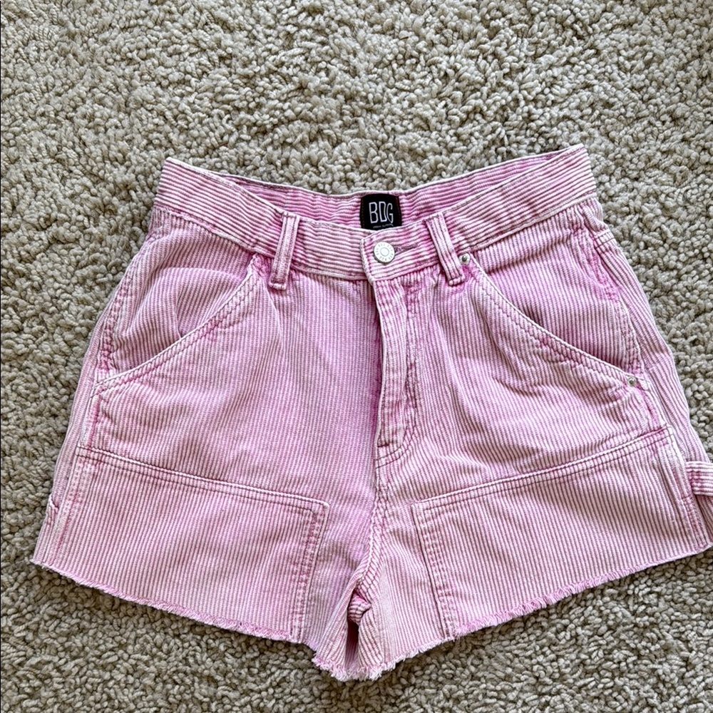 BCG Light Pink Women's Cargo Shorts
